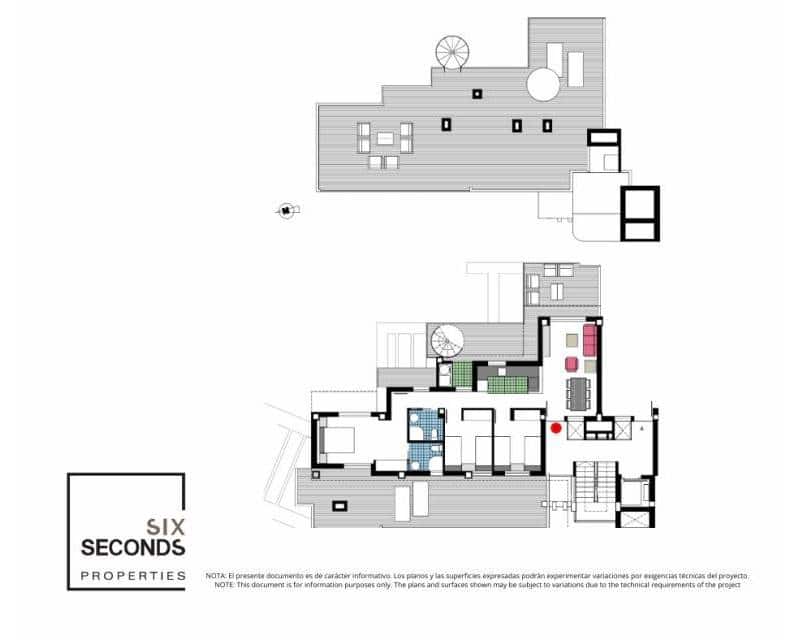 3 slaapkamer Penthouse te koop in Denia met zwembad - € 625.000 (Ref: 9633473)
