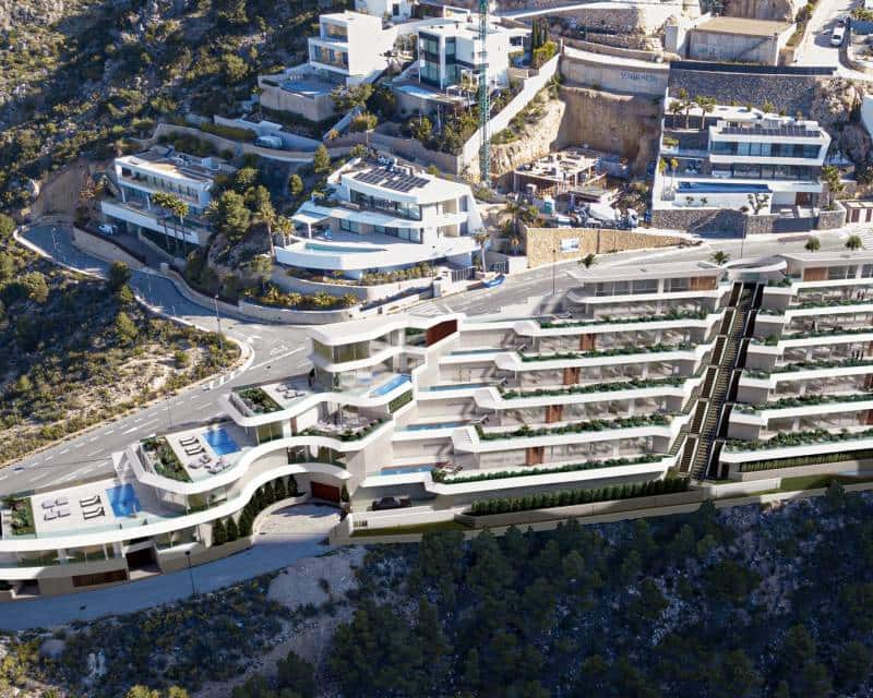 3 makuuhuone Huoneisto myytävänä paikassa Calpe / Calp mukana uima-altaan - 1 200 000 € (Ref: 9633495)