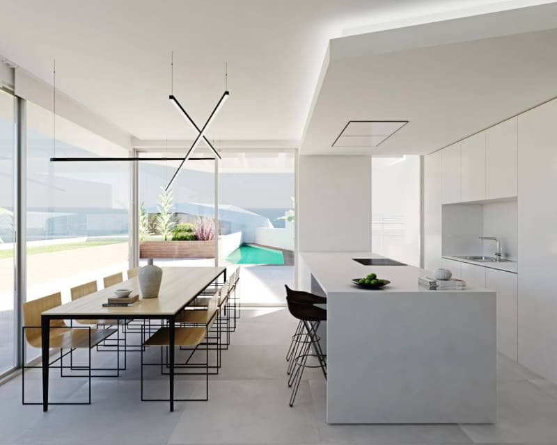 3 makuuhuone Huoneisto myytävänä paikassa Calpe / Calp mukana uima-altaan - 1 200 000 € (Ref: 9633495)