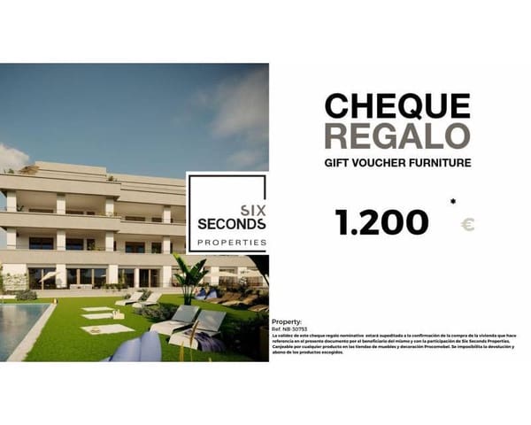 2 quarto Apartamento para venda em Hondón de las Nieves com piscina - 215 000 € (Ref: 9633512)