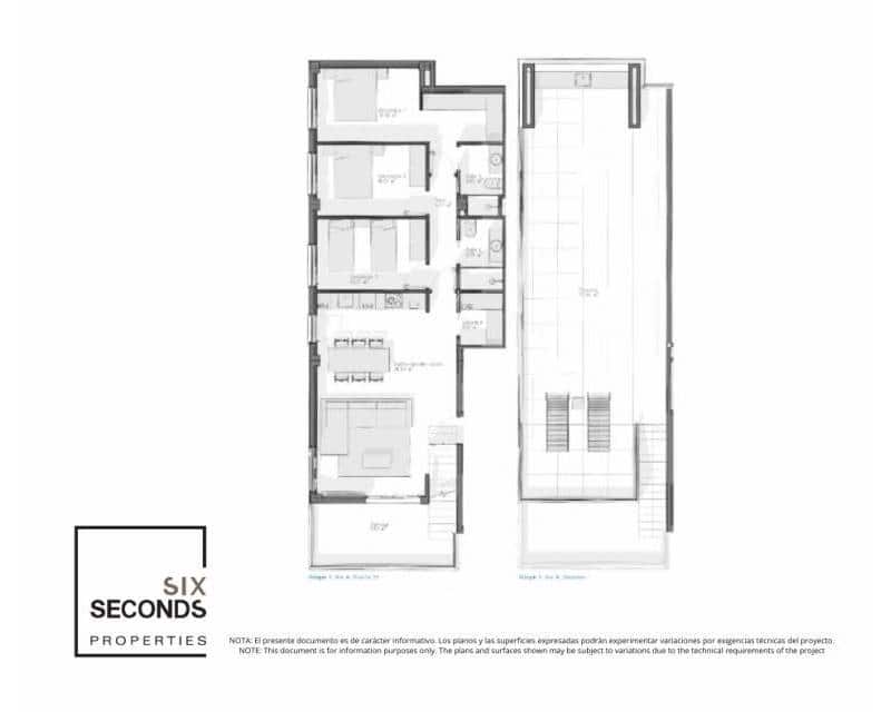 3 sypialnia Penthouse na sprzedaż w Vera z basenem - 395 000 € (Ref: 9633516)