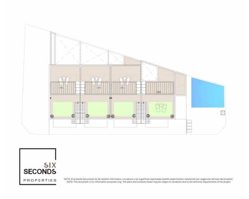 2 soveværelse Byhus til salg i San Pedro del Pinatar med swimmingpool - € 299.950 (Ref: 9633518)