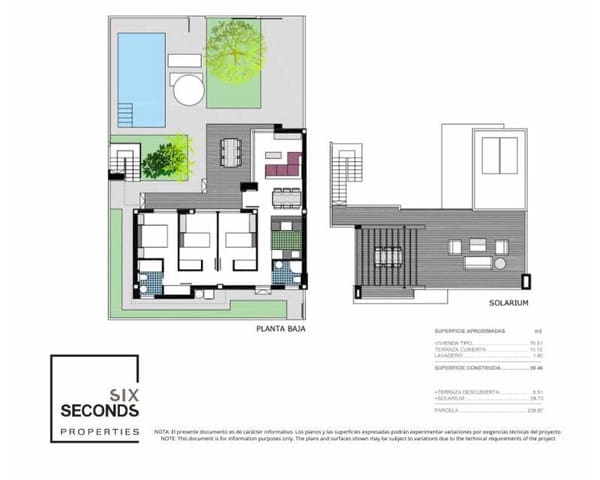 3 soverom Kjedet enebolig til salgs i El Vergel / Verger - € 415 000 (Ref: 9633542)