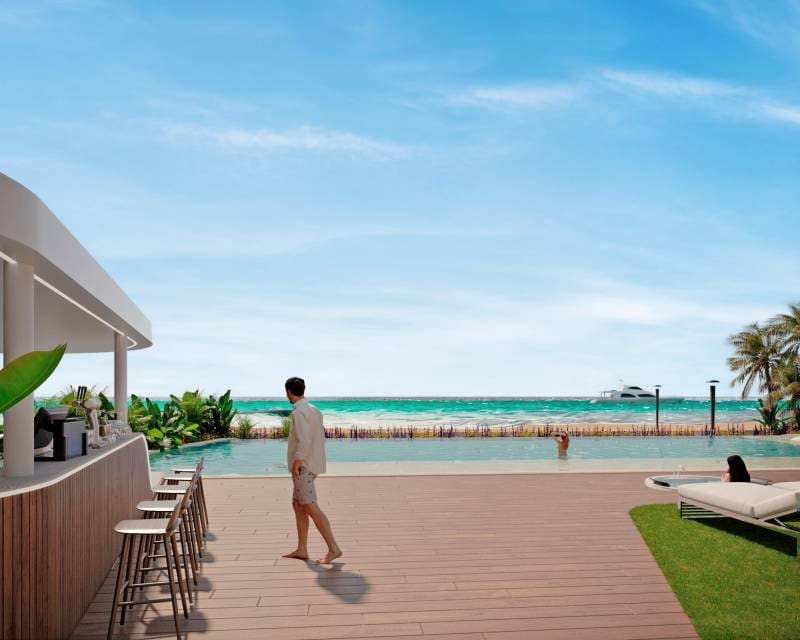 3 bedroom Beach Apartment for sale in Santiago de la Ribera with pool - € 559,000 (Ref: 9633544)