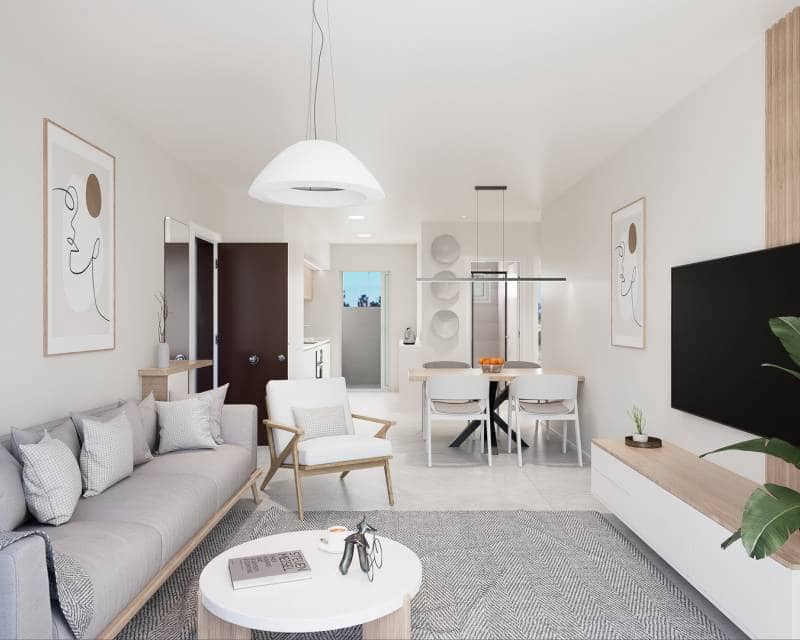 3 soverom Strandleiligheter til salgs i Pilar de la Horadada med svømmebasseng - € 459 900 (Ref: 9633577)