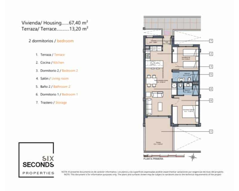 3 slaapkamer Penthouse te koop in Los Alcazares met zwembad - € 439.900 (Ref: 9633580)