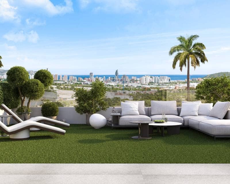 2 quarto Apartamento para venda em Finestrat com piscina - 550 000 € (Ref: 9633589)