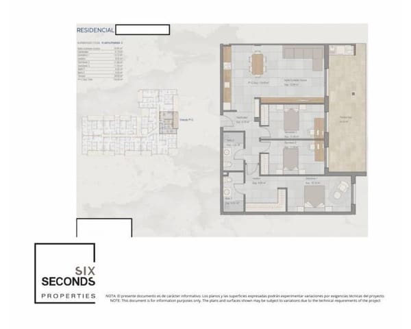 3 sovrum Lägenhet till salu i Torre-Pacheco med pool - 206 000 € (Ref: 9633662)