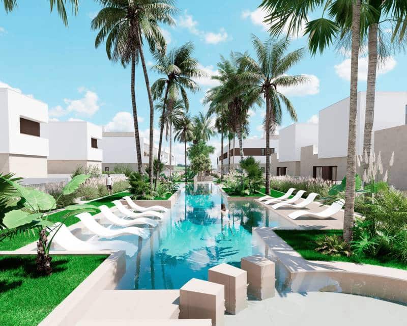 3 chambre Bungalow à vendre à Los Alcazares avec piscine - 429 000 € (Ref: 9633667)