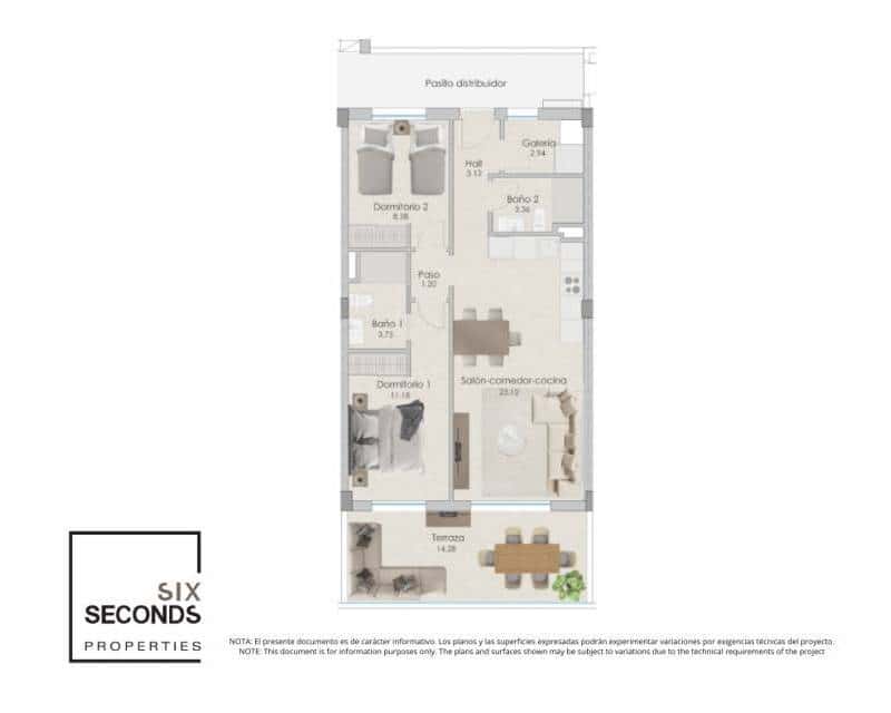 3 bedroom Apartment for sale in Santa Pola with pool - € 375,000 (Ref: 9641103)