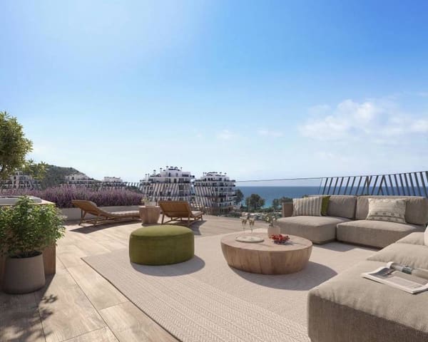 3 makuuhuone Kattohuoneisto myytävänä paikassa Platja Vila Joiosa - Platja de Torres, La Villajoyosa / Vila Joiosa mukana uima-altaan - 730 000 € (Ref: 9641136)