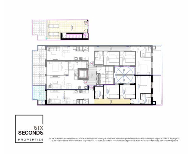 3 sovrum Takvåning till salu i Torrevieja med pool - 359 000 € (Ref: 9641146)