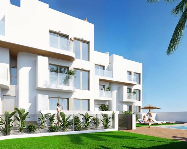 Ático de 2 habitaciones en Las Lomas de Rame - Bahía Bella, Los Alcázares en venta con piscina - 339.900 € (Ref: 9641149)