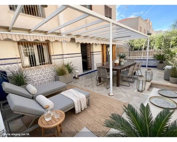 4 sovrum Radhus till salu i Calas Santiago Bernabéu, Santa Pola - 290 000 € (Ref: 9641153)