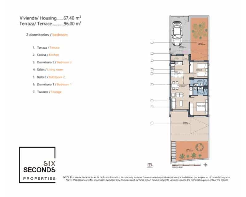 3 soveværelse Lejlighed til salg i Los Alcazares med swimmingpool - € 369.900 (Ref: 9641173)