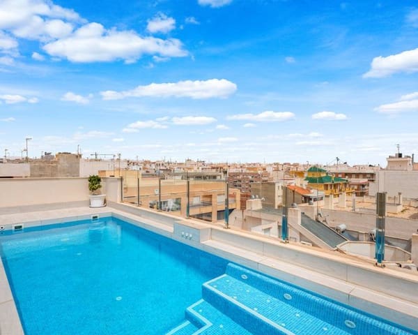 2 Zimmer Apartment zu verkaufen in Las Piscinas Naturales, Torrevieja mit Pool - 249.000 € (Ref: 9641182)