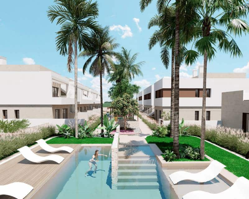 3 Zimmer Bungalow zu verkaufen in Los Alcazares mit Pool - 489.000 € (Ref: 9641192)