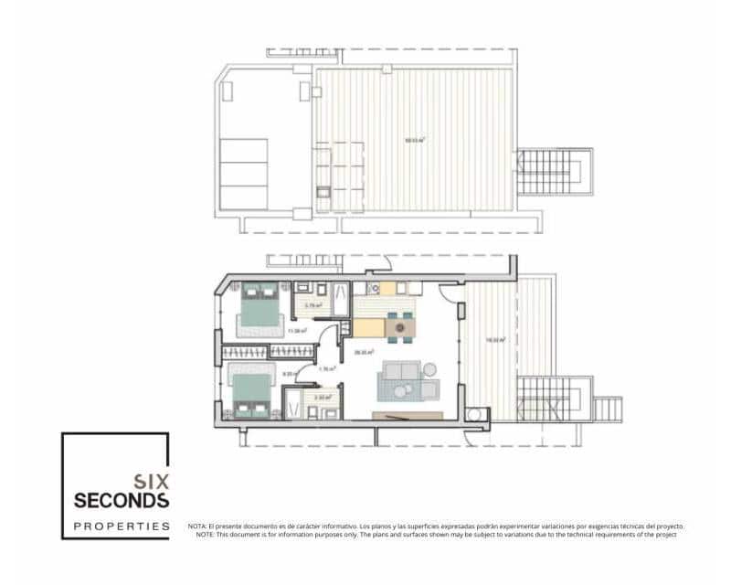 2 bedroom Townhouse for sale in Roldan with pool - € 238,000 (Ref: 9641197)