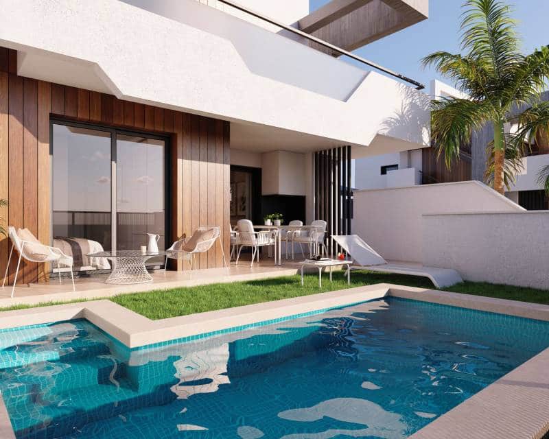2 soverom Bungalow til salgs i Puerto de Mazarron med svømmebasseng - € 320 456 (Ref: 9641224)