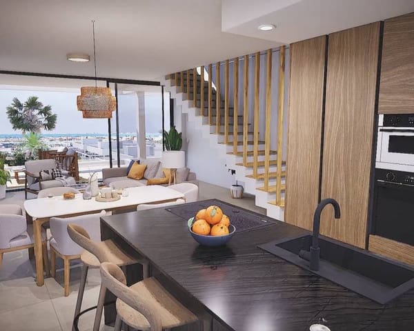 3 sypialnia Apartament na sprzedaż w Islas Menores, Kartagena z basenem - 360 000 € (Ref: 9641229)