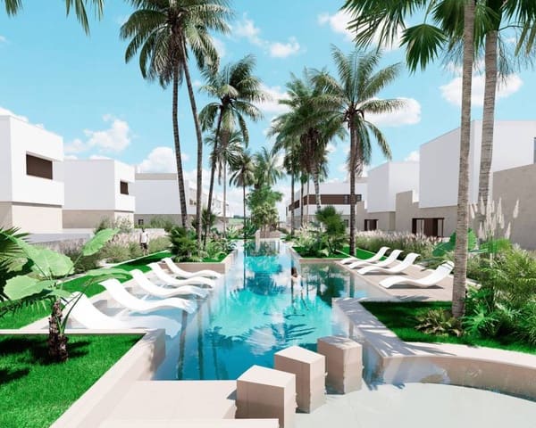 3 soveværelse Bungalow til salg i Las Lomas de Rame - Bahía Bella, Los Alcázares med swimmingpool - € 350.000 (Ref: 9641268)