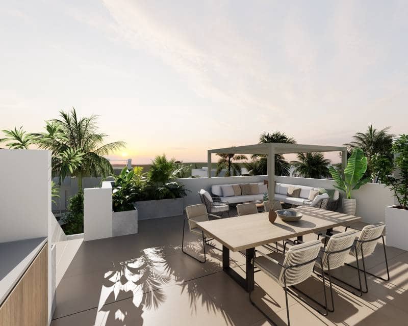 Bungalow de 3 habitaciones en Los Alcázares en venta con piscina - 350.000 € (Ref: 9641268)