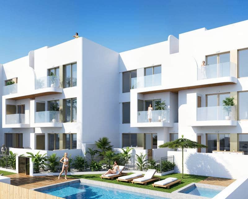 Apartamento Playa de 3 habitaciones en Los Alcázares en venta con piscina - 309.900 € (Ref: 9641290)