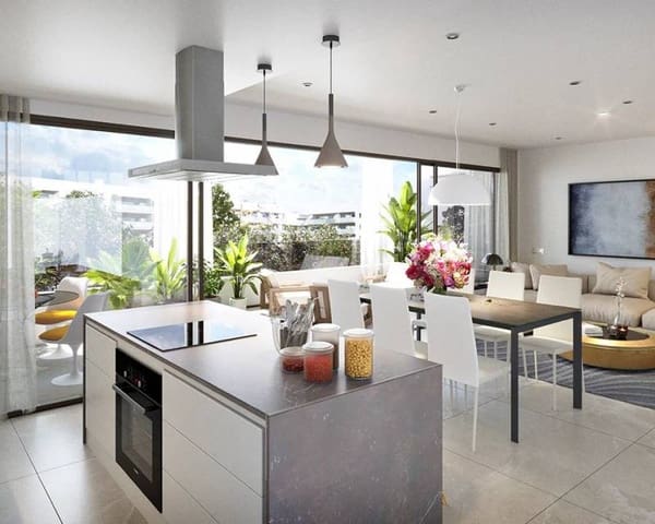 2 makuuhuone Huoneisto myytävänä paikassa San Juan de Alicante / Sant Joan d'Alacant mukana uima-altaan - 443 825 € (Ref: 9641301)