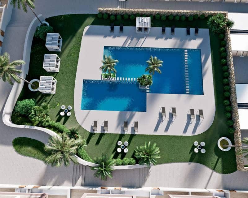 2 soverom Bungalow til salgs i Finestrat med svømmebasseng - € 369 900 (Ref: 9641314)