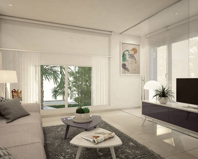 3 makuuhuone Rivitalo myytävänä paikassa Algorfa mukana uima-altaan - 475 000 € (Ref: 9641323)