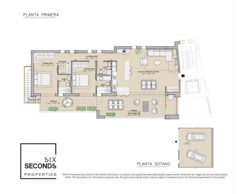 2 quarto Casa em Banda para venda em San Juan de los Terreros com piscina - 434 900 € (Ref: 9641330)