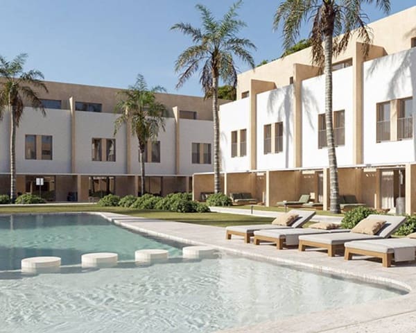 3 soverom Kjedet enebolig til salgs i Devessa - Monte Pego, Dénia med svømmebasseng - € 395 000 (Ref: 9641332)