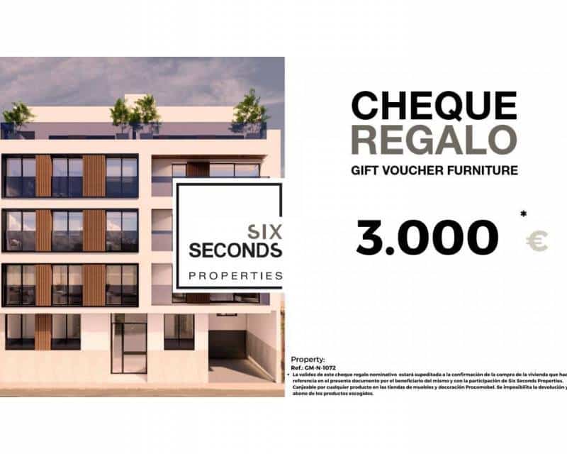 3 soveværelse Lejlighed til salg i Guardamar del Segura med swimmingpool - € 510.000 (Ref: 9641360)