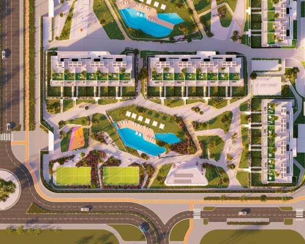 3 camera da letto Appartamento in vendita in El Chaparral - La Siesta - La Torreta, Torrevieja con piscina - 390.000 € (Rif: 9641362)