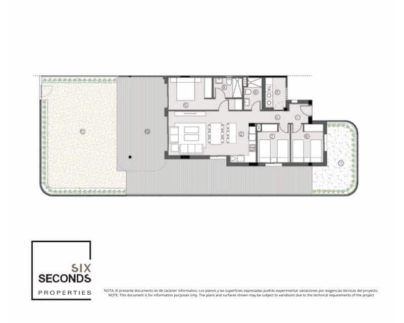 3 soveværelse Lejlighed til salg i Torrevieja med swimmingpool - € 390.000 (Ref: 9641362)