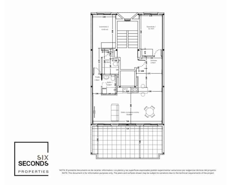 2 bedroom Penthouse for sale in Alicante / Alacant city - € 289,900 (Ref: 9642489)