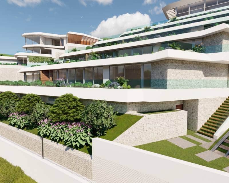 3 chambre Penthouse à vendre à Calpe / Calp avec piscine - 2 150 000 € (Ref: 9642497)