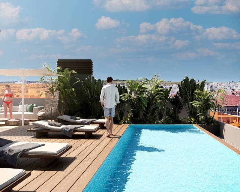 Ático de 2 habitaciones en Torrevieja en venta - 340.000 € (Ref: 9642506)