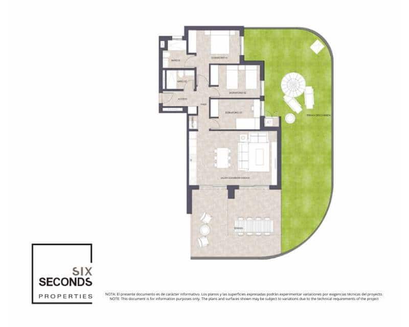 3 soveværelse Lejlighed til salg i Calpe / Calp med swimmingpool - € 467.000 (Ref: 9642508)