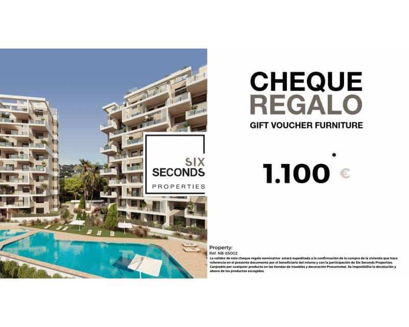 3 soveværelse Lejlighed til salg i Calpe / Calp med swimmingpool - € 467.000 (Ref: 9642508)