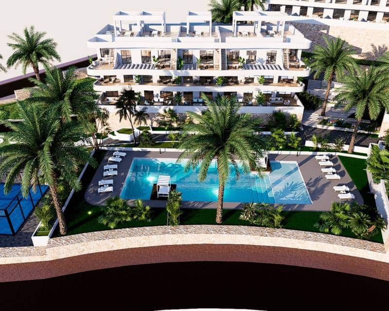 Ático de 2 habitaciones en Finestrat en venta con piscina - 369.000 € (Ref: 9642516)