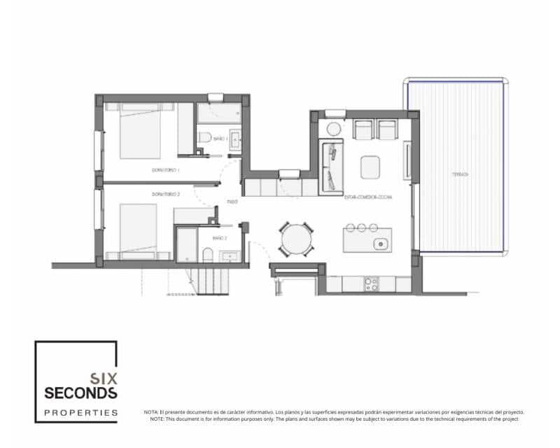 2 soverom Leilighet til salgs i Murcia by med svømmebasseng - € 196 900 (Ref: 9642526)