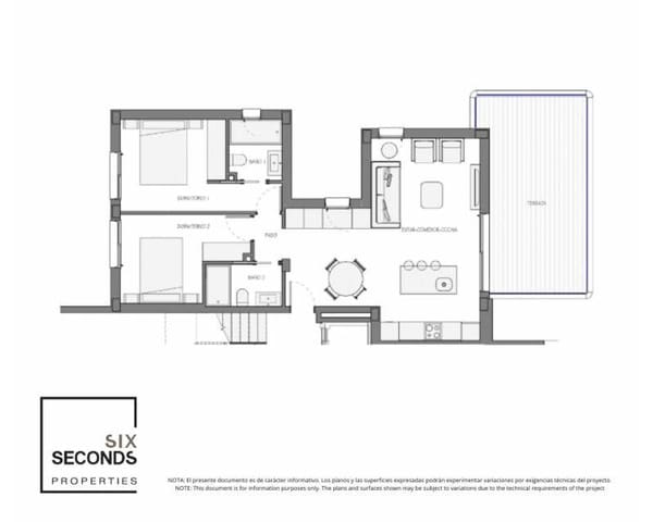 2 chambre Appartement à vendre à Fuente Alamo de Murcia avec piscine - 196 900 € (Ref: 9642526)