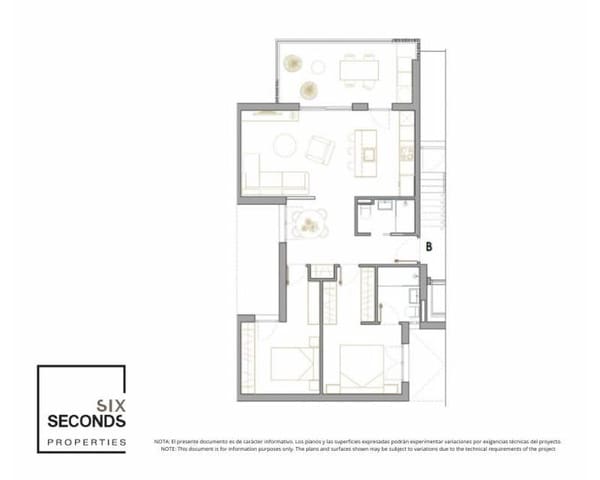 2 camera da letto Attico in vendita in San Pedro del Pinatar ciudad, San Pedro del Pinatar con piscina - 285.900 € (Rif: 9642533)