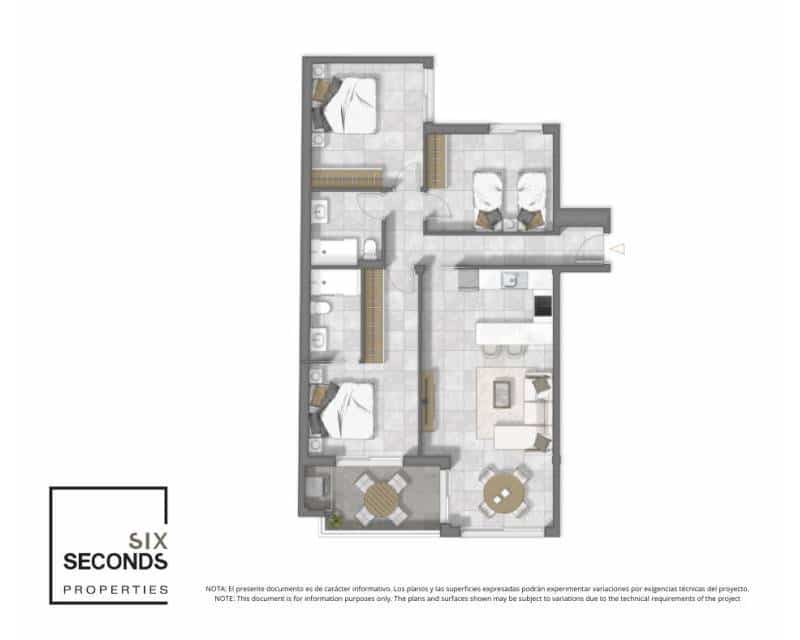 3 soverom Penthouse til salgs i Guardamar del Segura med svømmebasseng - € 549 500 (Ref: 9642545)