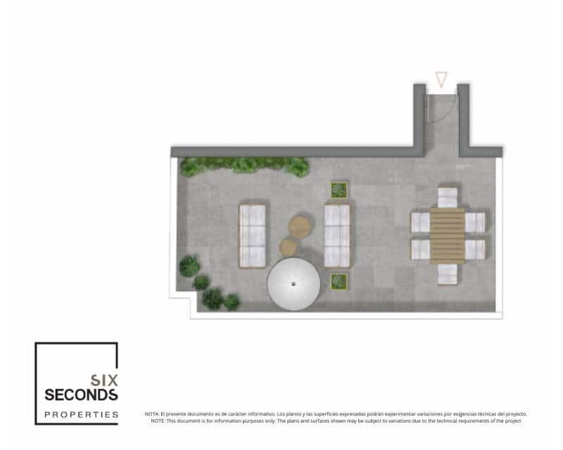 3 soverom Penthouse til salgs i Guardamar del Segura med svømmebasseng - € 549 500 (Ref: 9642545)