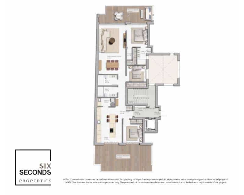 Ático de 3 habitaciones en Guardamar del Segura en venta con piscina - 795.000 € (Ref: 9642546)