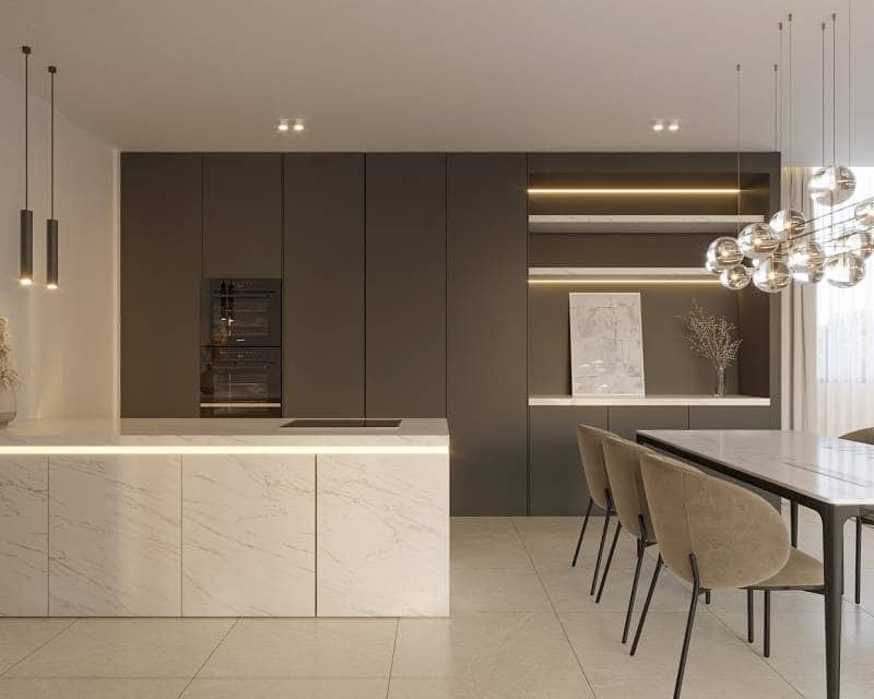 3 sovrum Takvåning till salu i La Nucia med pool - 1 140 348 € (Ref: 9642547)