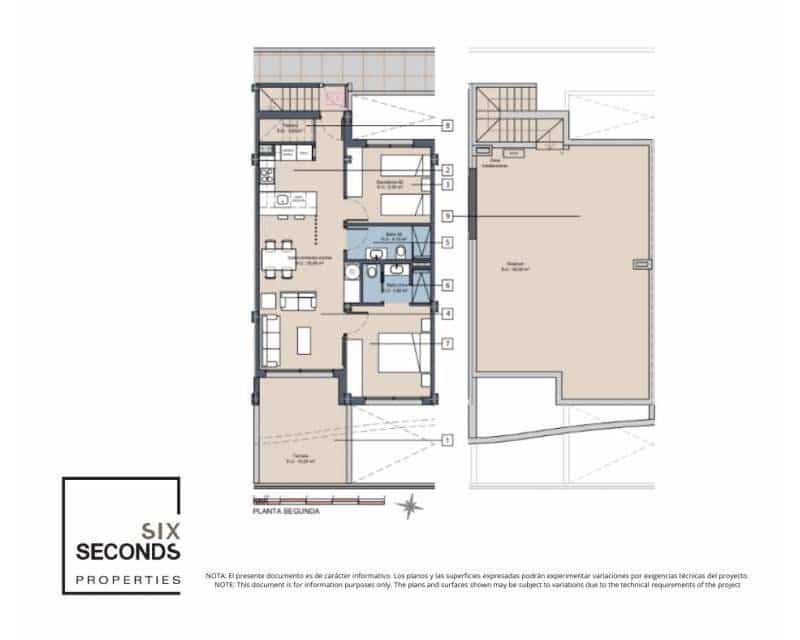 2 chambre Appartement à vendre à Los Alcazares avec piscine - 279 900 € (Ref: 9642548)