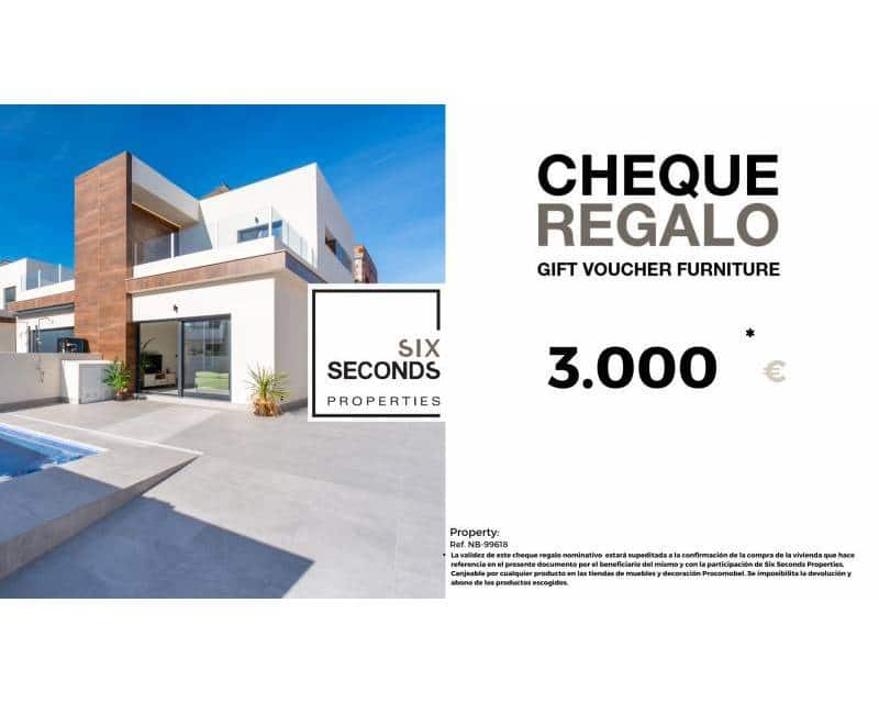 3 bedroom Villa for sale in Daya Nueva with pool - € 317,000 (Ref: 9642565)